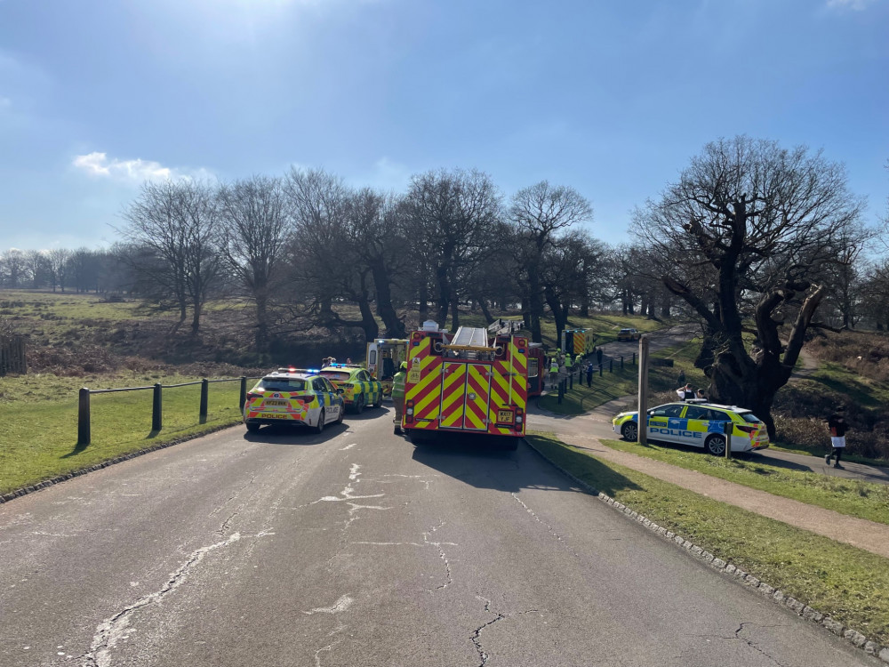Road traffic collision near Richmond Park causes road closure | Local
