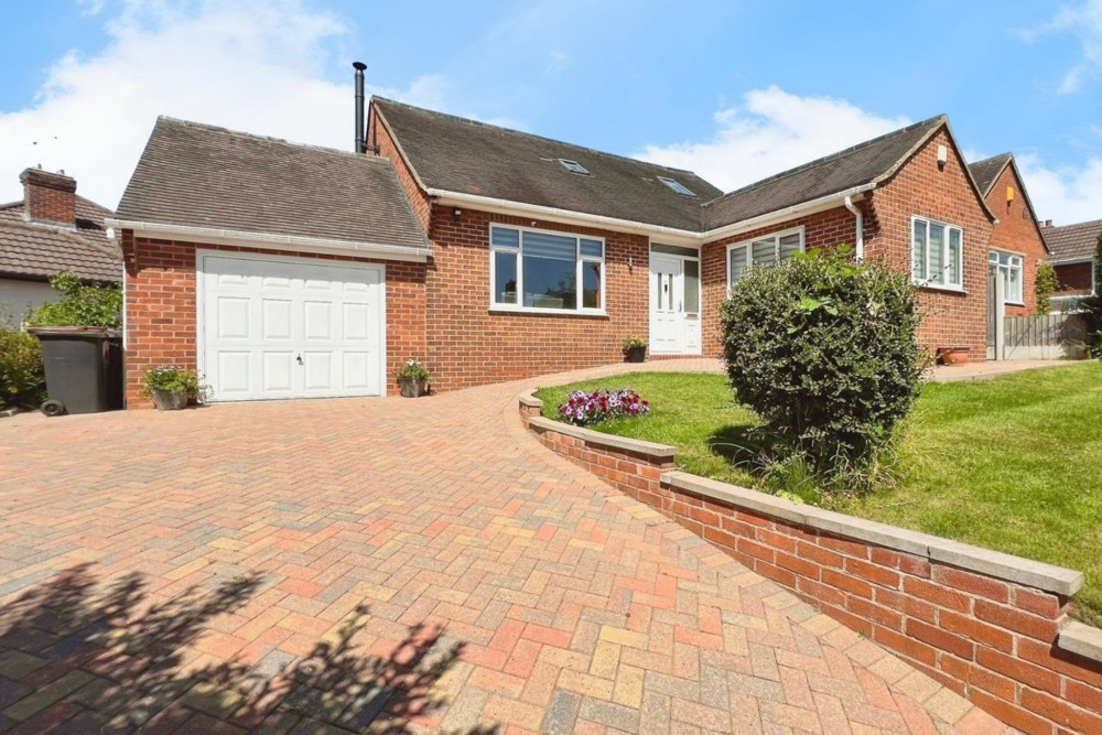 This week, we are showcasing a four-bedroom dormer bungalow in Newcastle-under-Lyme on the market for offers over £385,000.(Stephenson Browne)