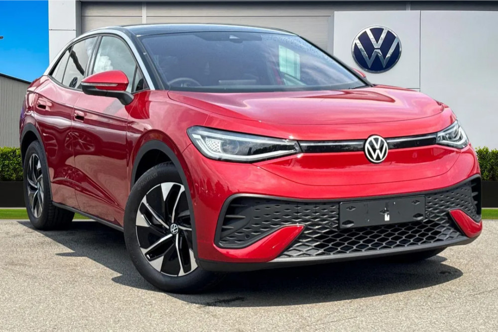 The new Volkswagen ID.5 at Crewe Volkswagen (Swansway).