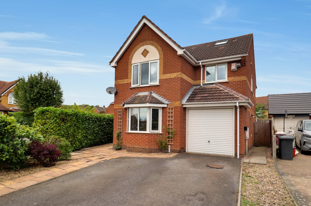 This spacious and modern home is up for sale in a popular area of Ashby-de-la-Zouch (Photo: EweMove Ashby)