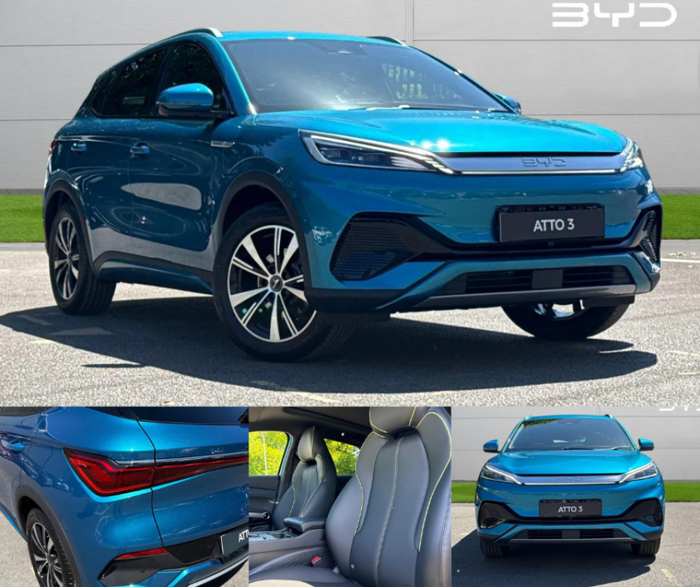Our Motors Partner at BYD Stoke are excited to present the Atto 3 as their Car of the Week. (Swansway)