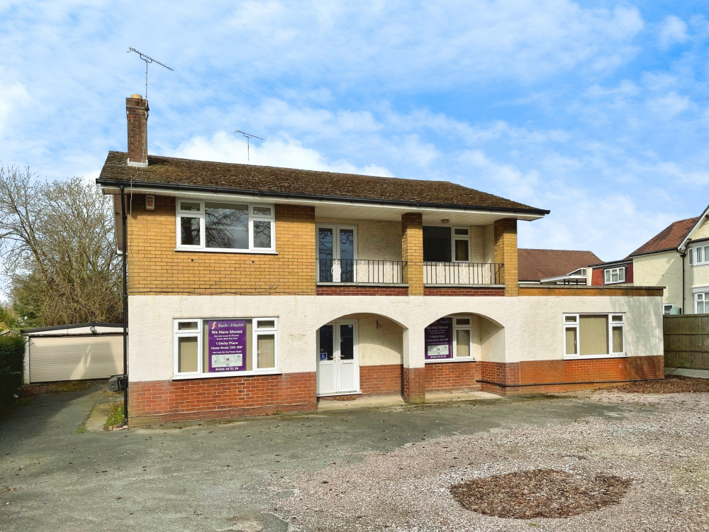 The building has current commercial consent as a health clinic (Image via: Thornley Groves)