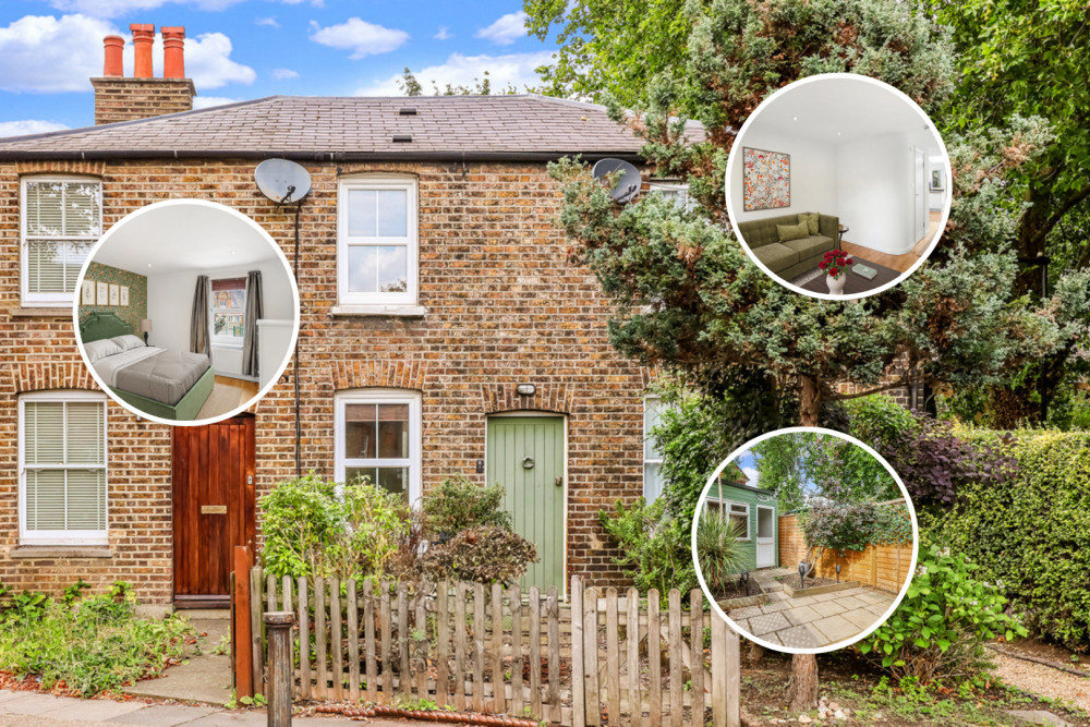 This week's Ealing property of the week is a picturesque two bedroom home in Lower Boston Road, Hanwell (credit: Leslie & Co).