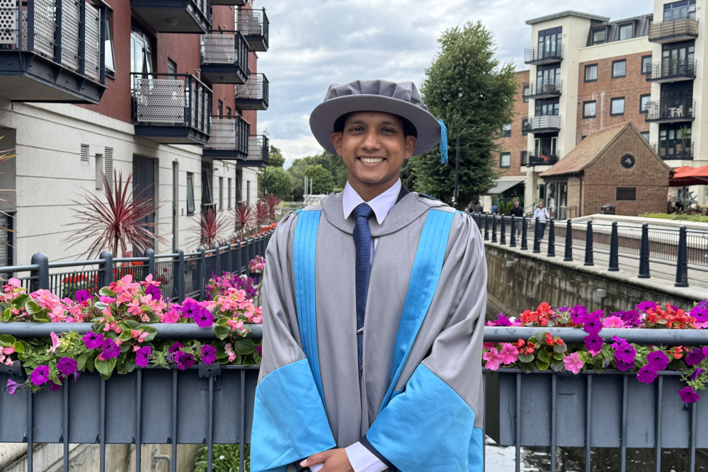 Kingston University student from Sri Lanka completes decade-long PhD