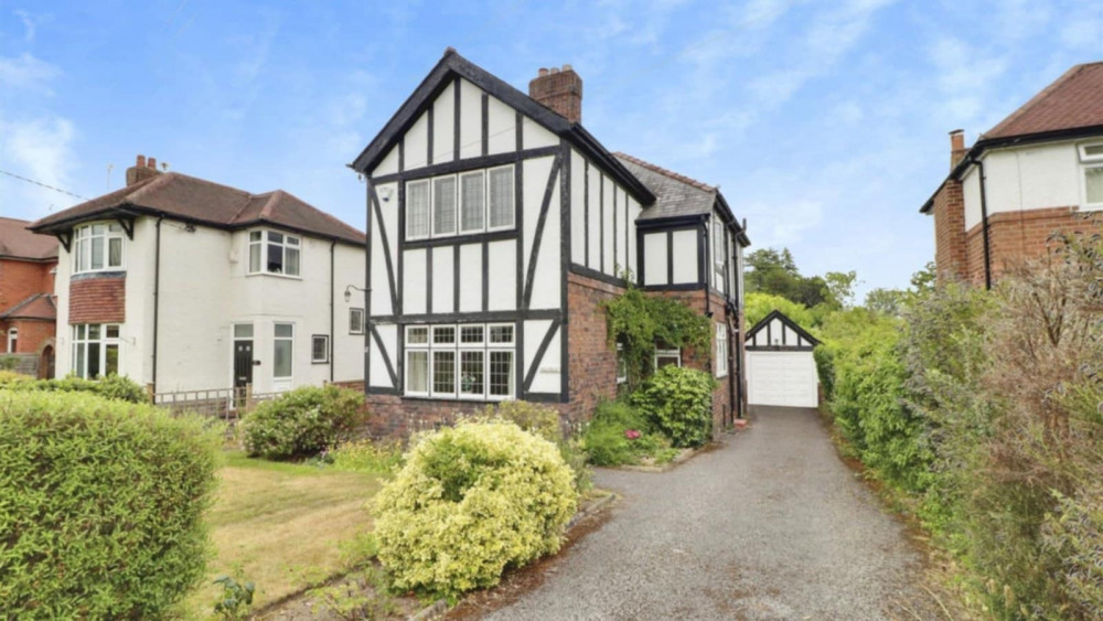 The three-bedroom detached home on Park Drive, Wistaston, up for auction (Stephenson Browne).