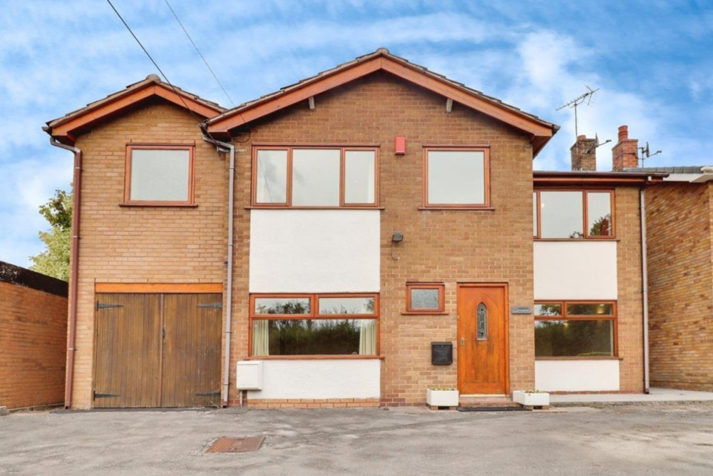 This week we are showcasing an outstanding five-bedroom detached house in the picturesque village of Wrinehill, on the market for £495,000. (Stephenson Browne)
