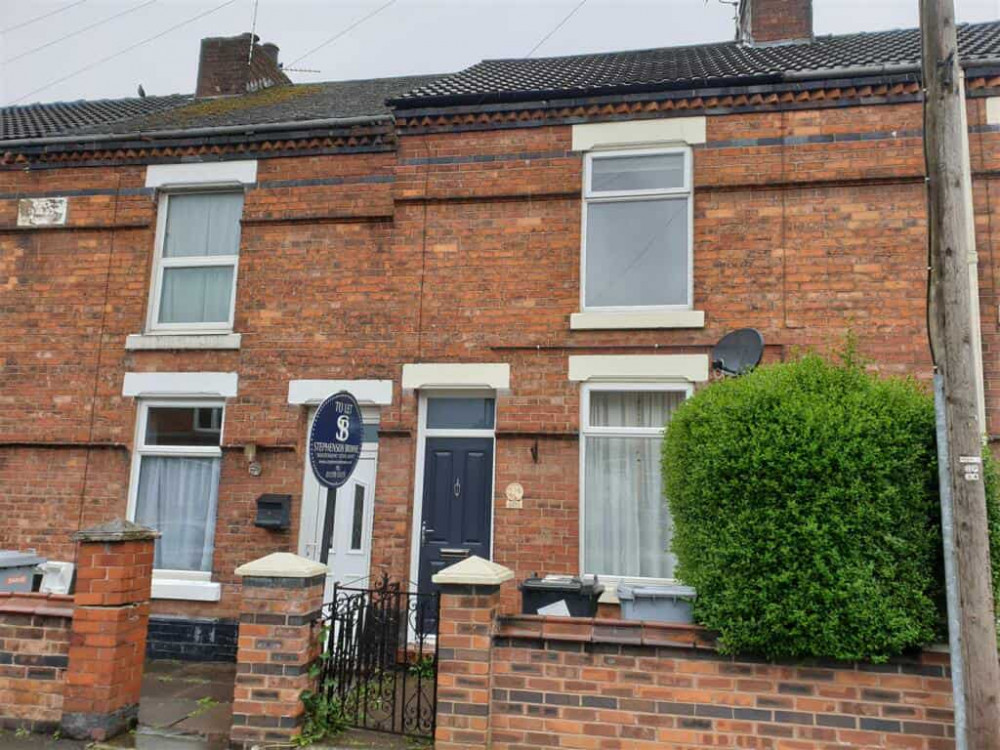 The two-bedroom terraced house on Hungerford Avenue, Crewe (Stephenson Browne).