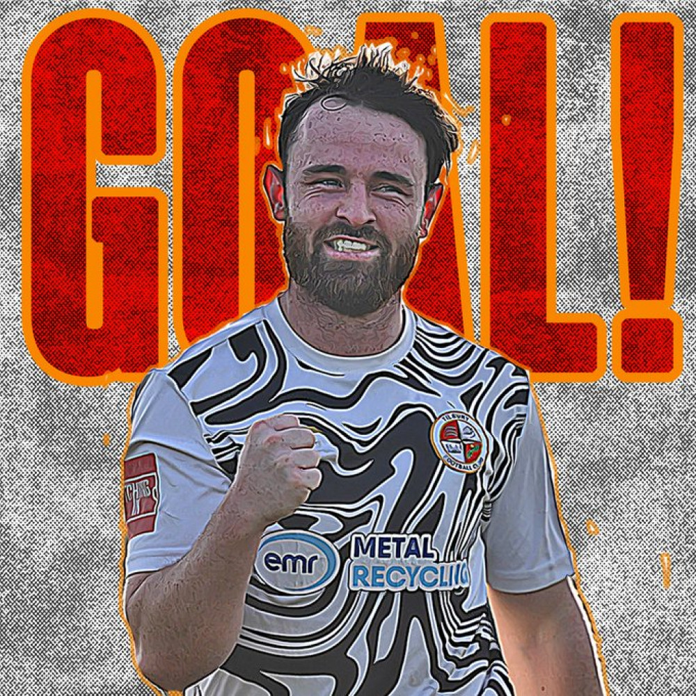 Dockers' winning goal came from Jamie Reynolds. Image from Tilbury FC. 