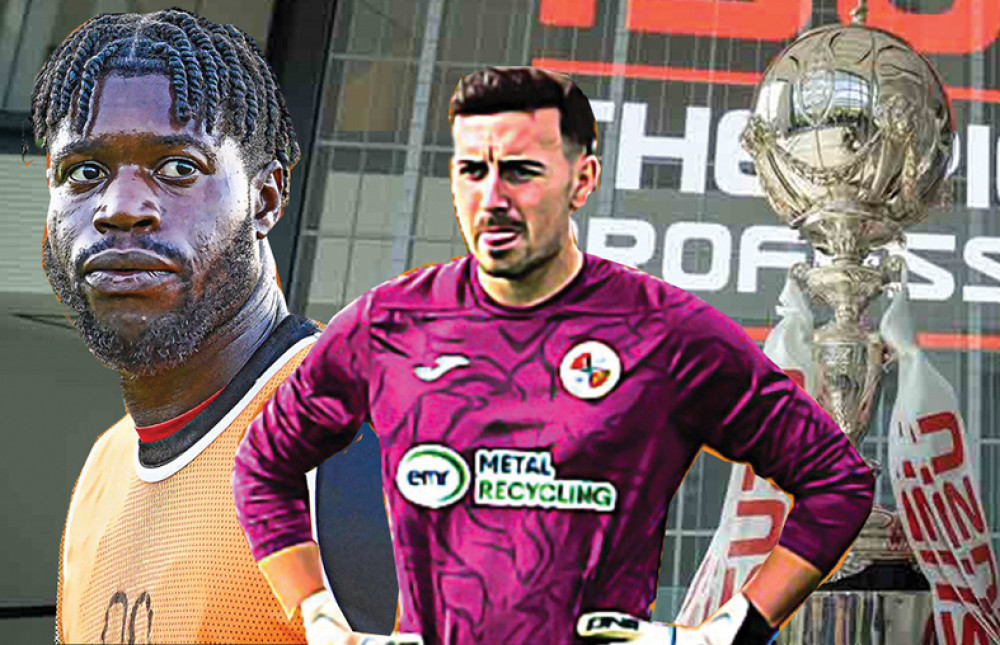 Juwon Akintunde and harry Fairs were among the Dockers heroes at Chertsey.