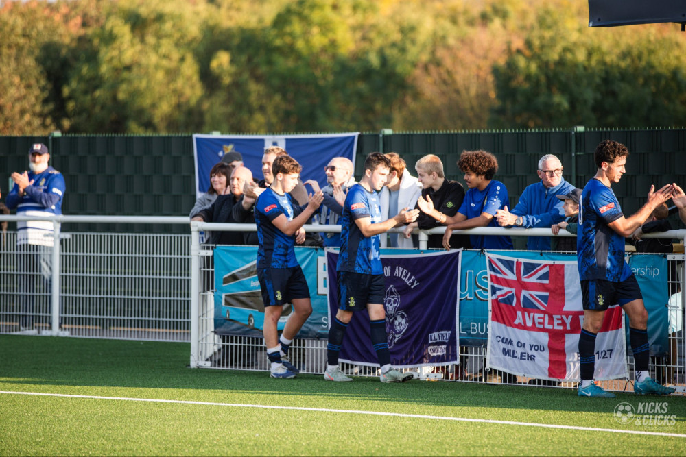 Millers players thank their fans at the end of the match.
