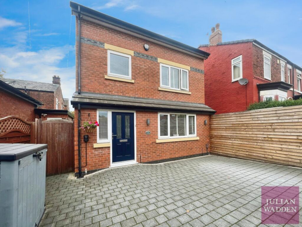 Our friends and sponsors at Julian Wadden present their property of the week - this spacious family home in Cheadle Heath (Image - Julian Wadden)