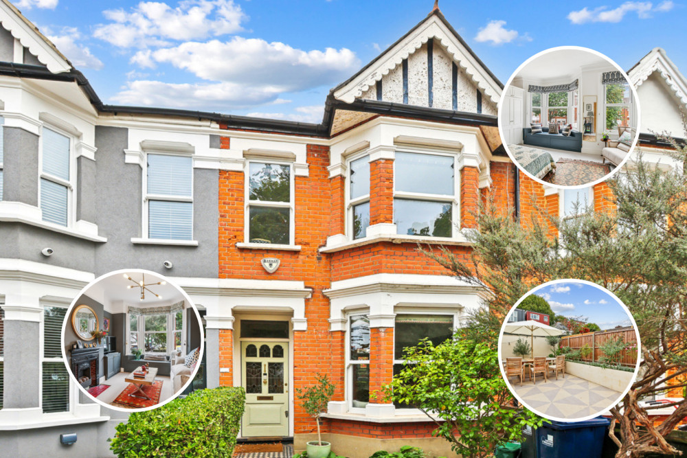 This week's Ealing property of the week is an elegant four-bedroom house in Adelaide Road, Ealing (credit: Leslie & Co).