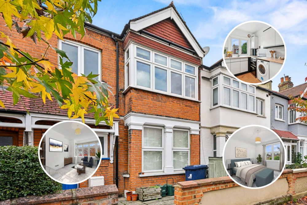 This week's Ealing property of the week is a beautiful one-bedroom home on Raymond Avenue, Ealing (credit: Leslie & Co).