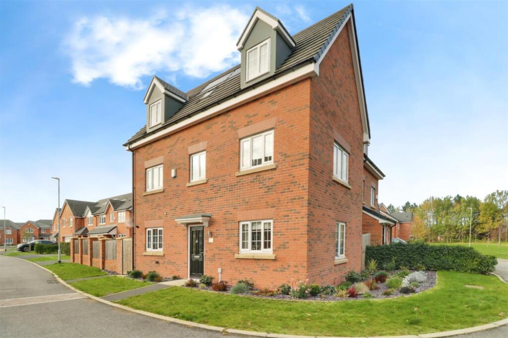Check out this four double bedroom detached family home over three floors.  (Photo: Stephenson Browne)