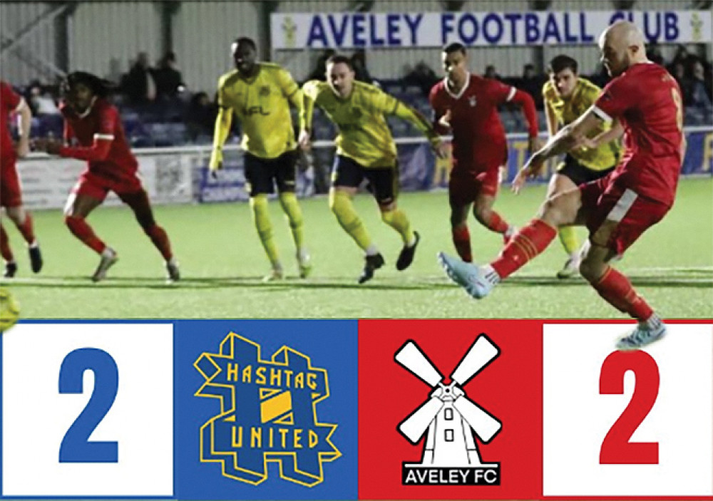 Ollie Peters scores a late equaliser from the spot.