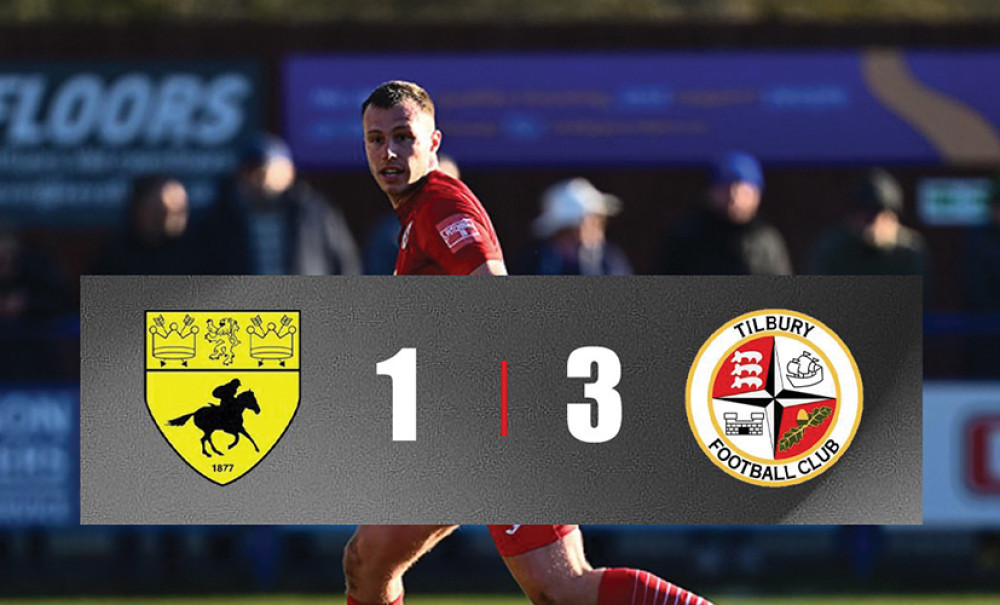 A win on the road for Tilbury - their third of the league season.
