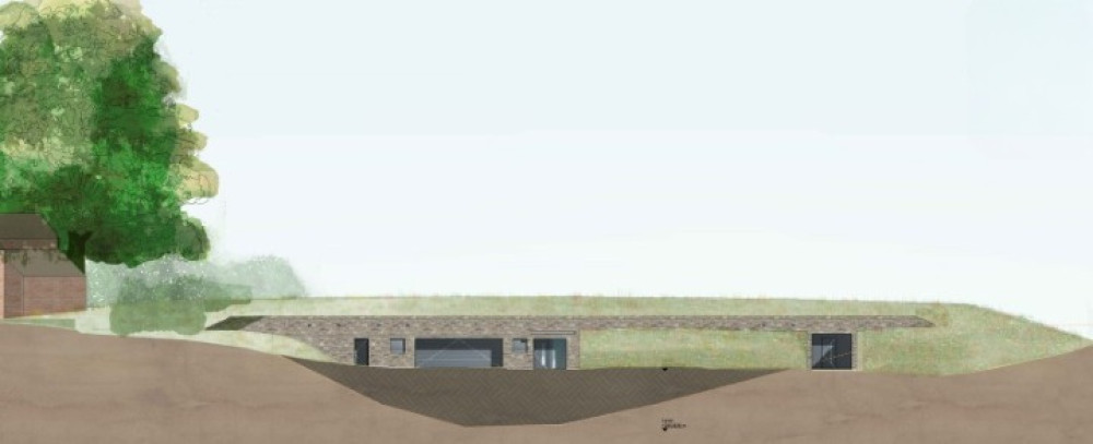 'Innovative' plans for eco-friendly house set into Bosley hillside given the green light