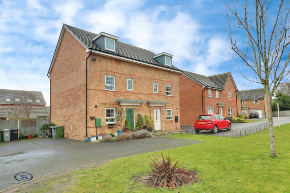 This modern, spacious, four bedroom property offers potential buyers the opportunity to purchase a stylish, all-important energy efficient home. (Photo: Stephenson Browne)