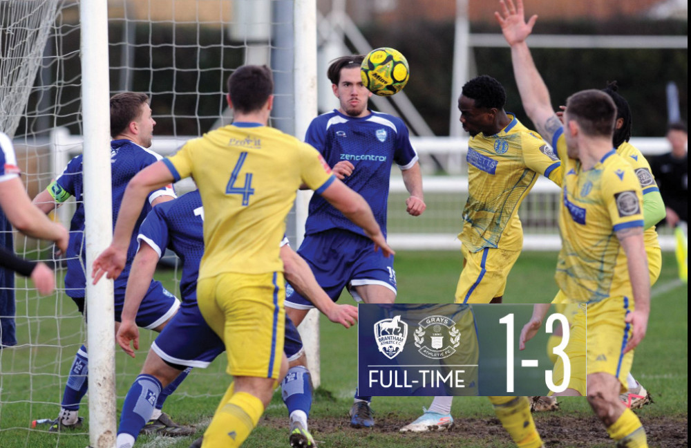 Grays win. Picture by Laurie Rampling