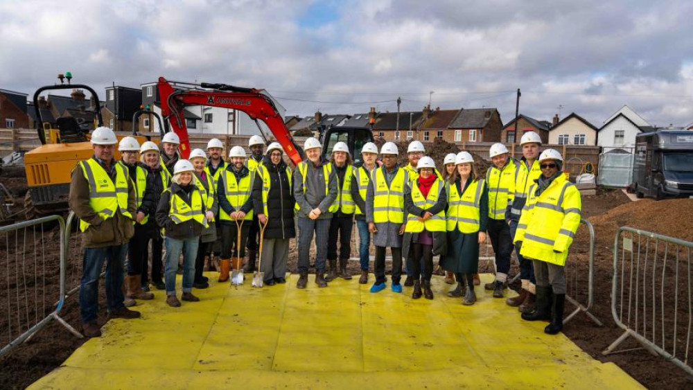 Construction begins on 45 new affordable homes
