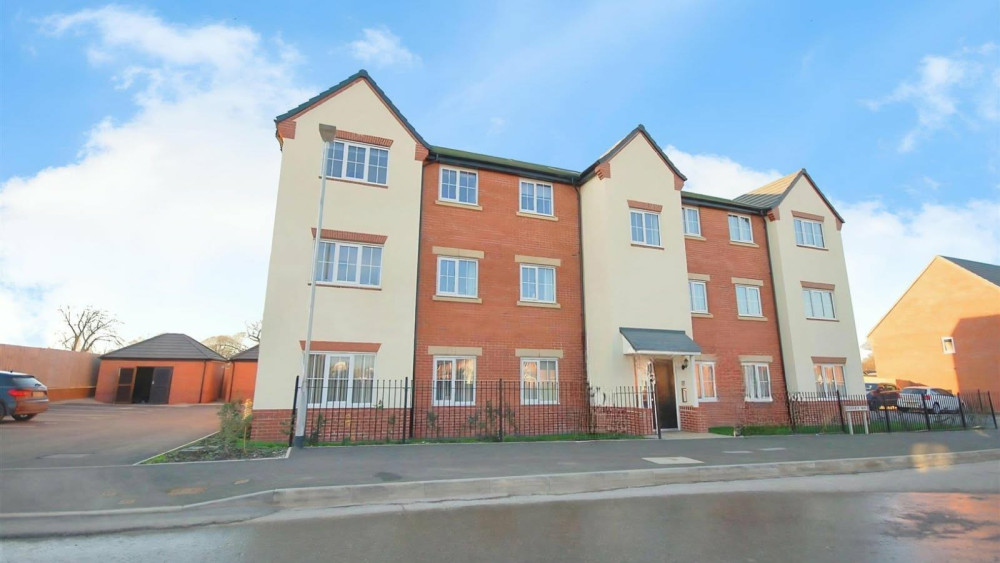 The two-bedroom apartment on Rotary Way, Shavington (Photo: Stephenson Browne).