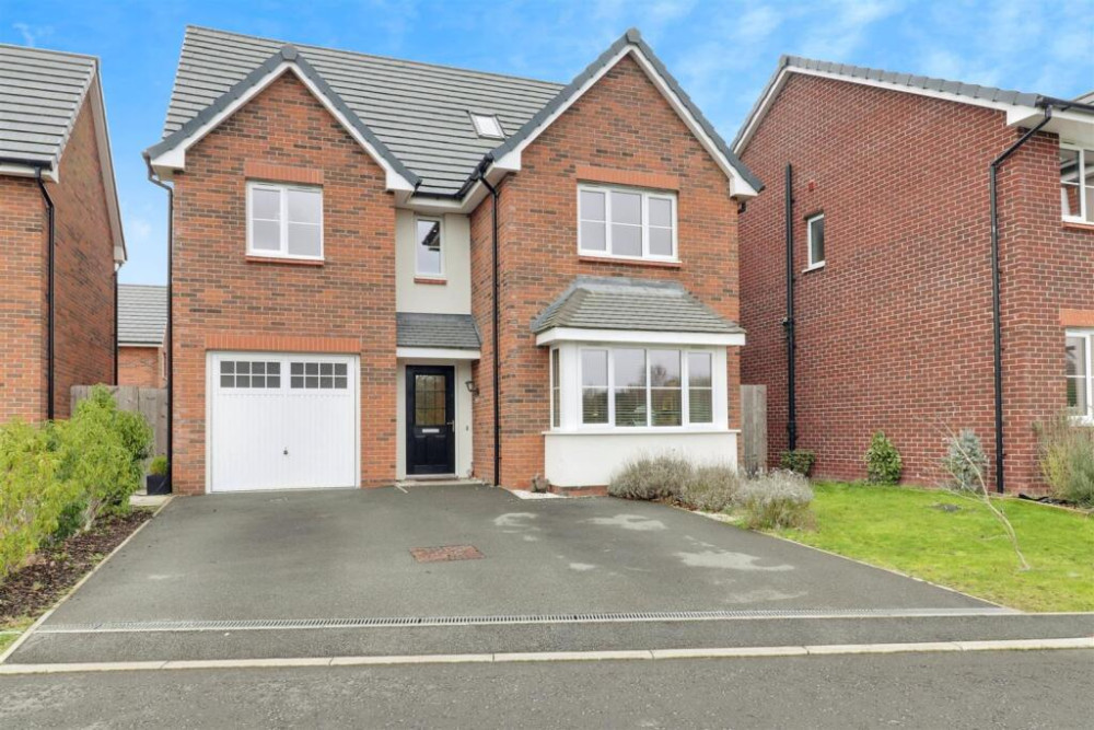 This week we are featuring a six bedroom detached family home on Crowson Drive, Alsager. (Photo: Stephenson Browne)