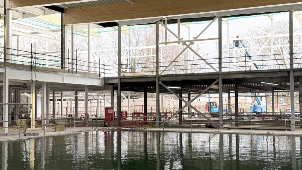 Construction to Kingston’s new leisure centre reaches further milestone