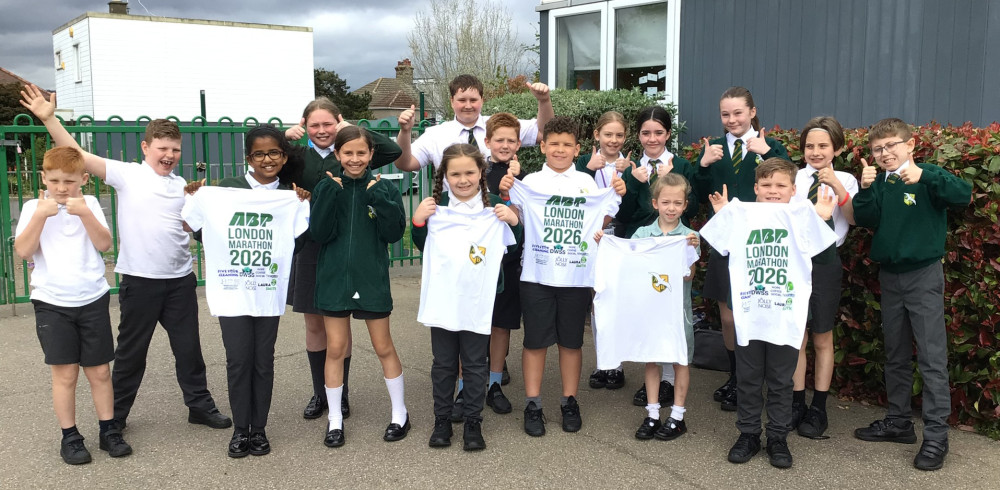 Students are set for their starring marathon role