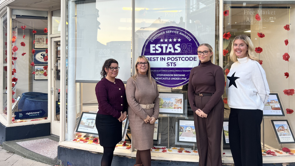The Newcastle-under-Lyme team have built on last year's success after winning a 'Best in Postcode' award in 2025 (image via Stephenson Browne)