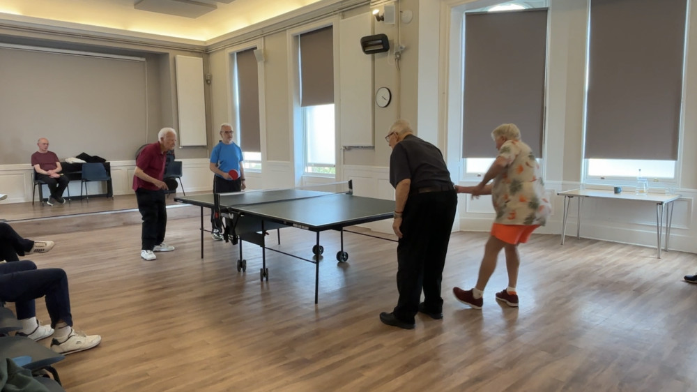 Twickenham table tennis group proving age is no barrier with two players over 90