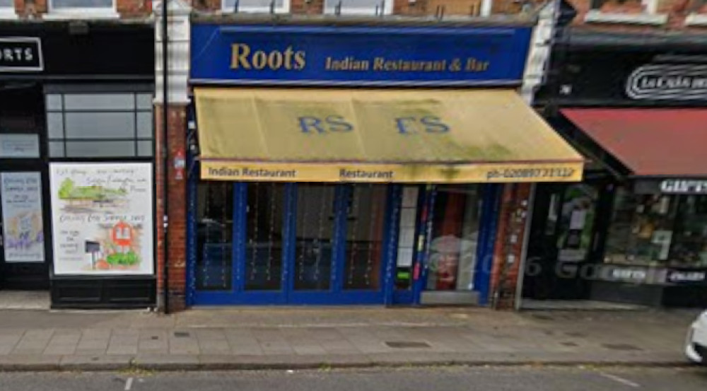British TV double act film in Teddington restaurant
