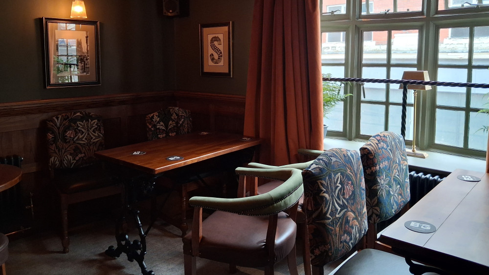Swan with Two Necks unveils newly-refitted upstairs room