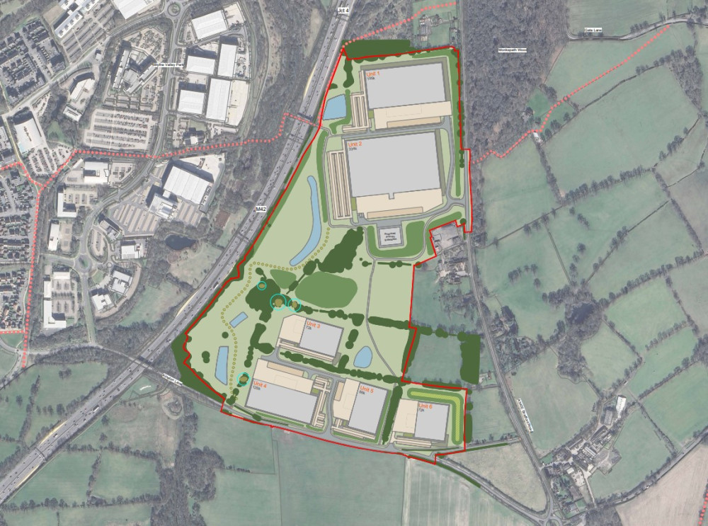 Proposal for major business park on green belt revealed