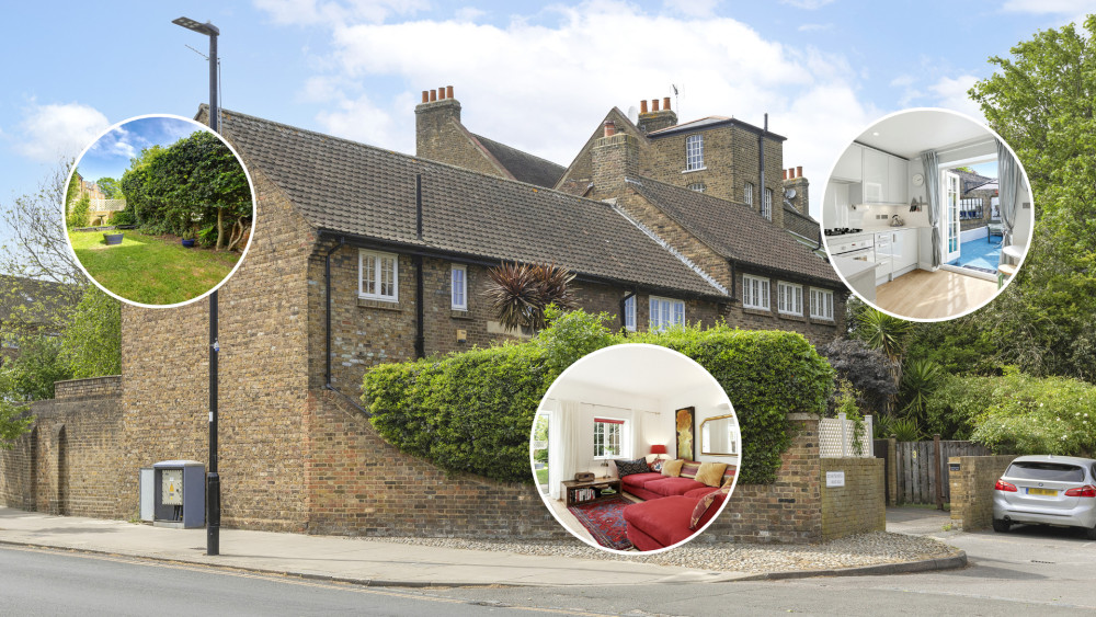 This week's Ealing property of the week is a stylish two-bedroom home on Rochester Mews, Little Ealing Lane (credit: Leslie & Co).