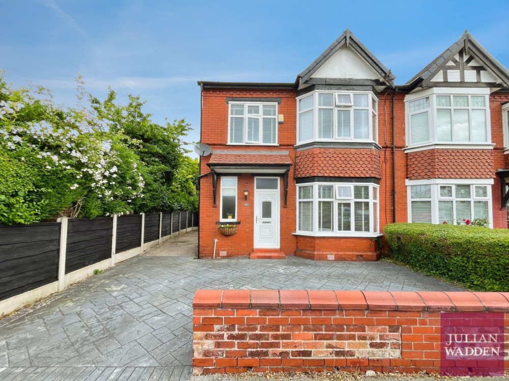 Our friends and sponsors at Julian Wadden present their property of the week - this beautiful three-bedroom semi-detached in Offerton (Image - Julian Wadden)