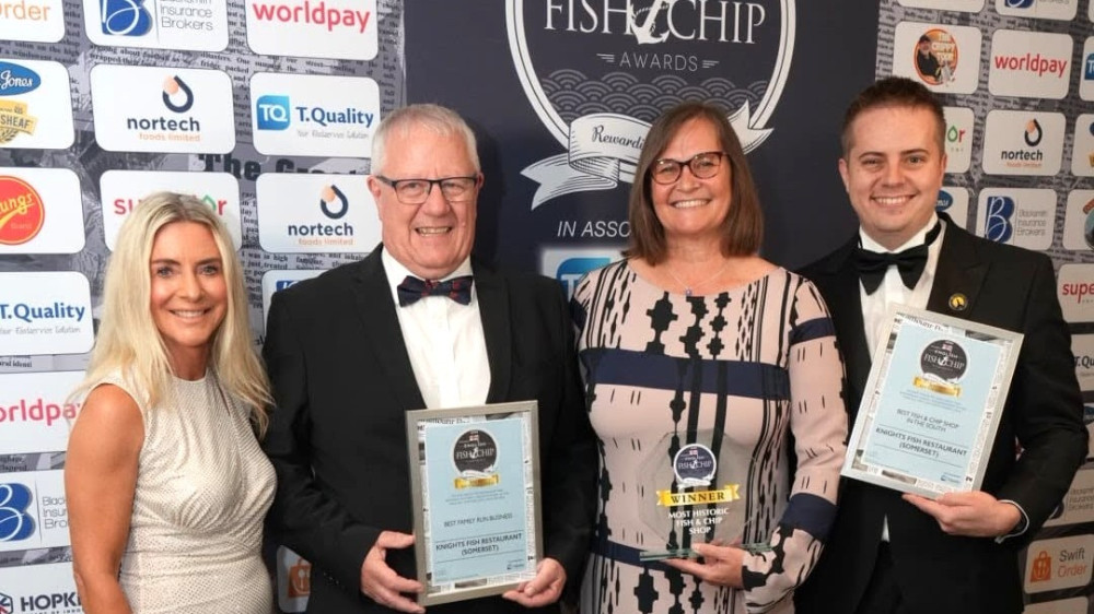 Glastonbury chippy Knight's wins two national awards