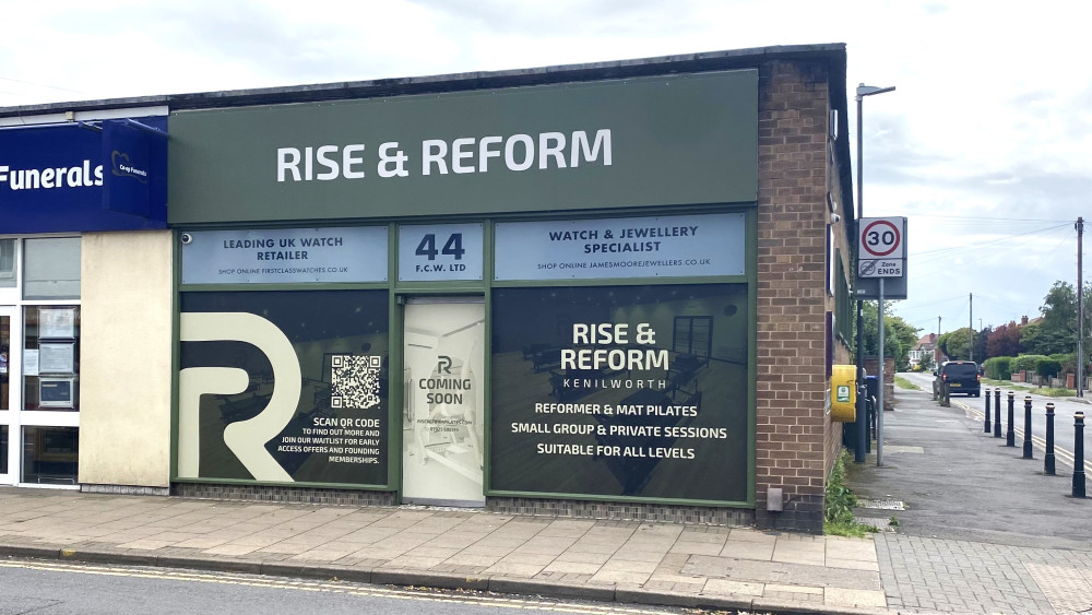 New pilates studio set to open in Kenilworth