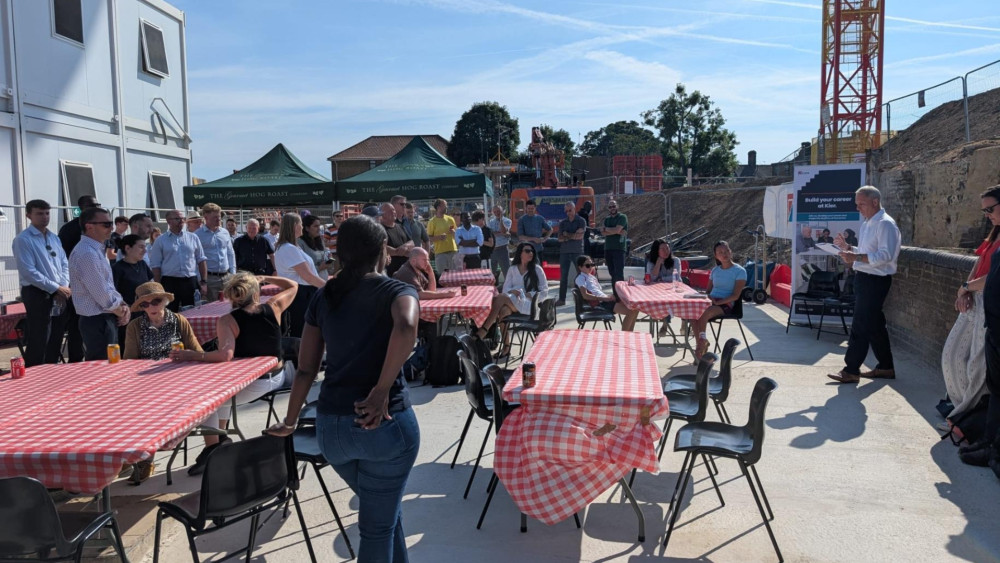 Residents experience exclusive tour of Twickenham Riverside regeneration site