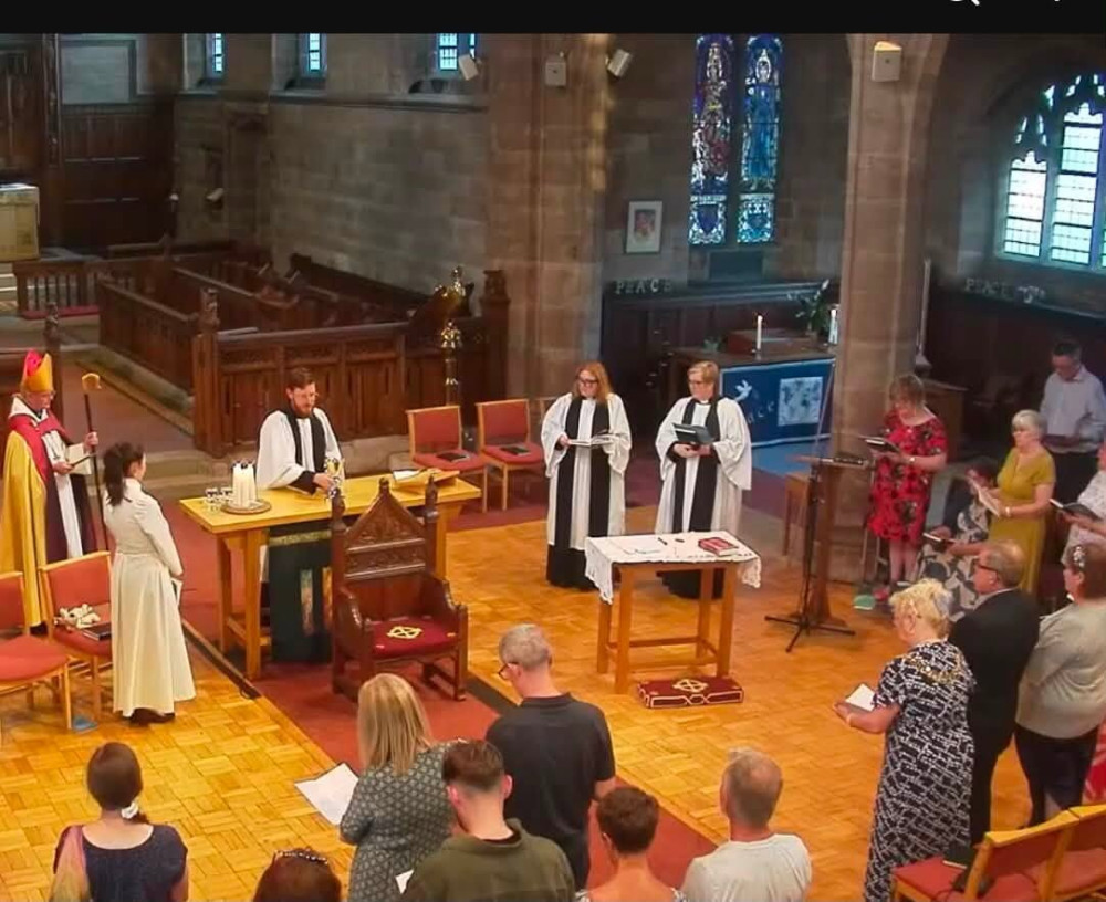 St Mary's Magdalene's Church in Alsager and St Philip's at Hassall Green welcomes its new vicar