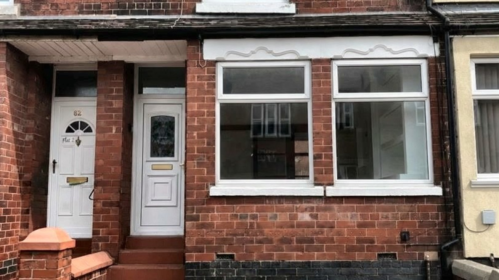 The three-bedroom house on Ford Lane, Crewe (Photo: Stephenson Browne).