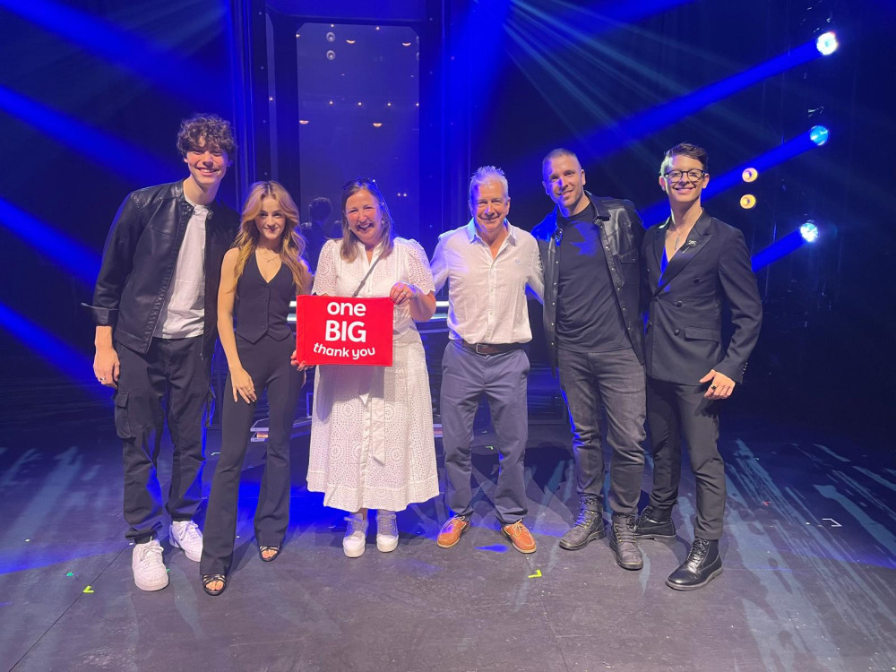 Charity founder finds herself in West End spotlight after BBC spring special surprise