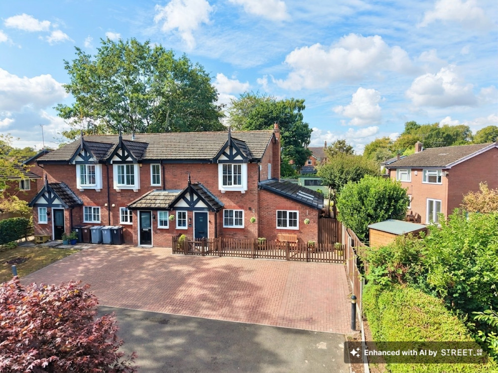Nestled within the highly sought-after village of Audlem, check out this recently extended three-bedroom semi-detached home in Audlem. (Photo: James Du Pavey).