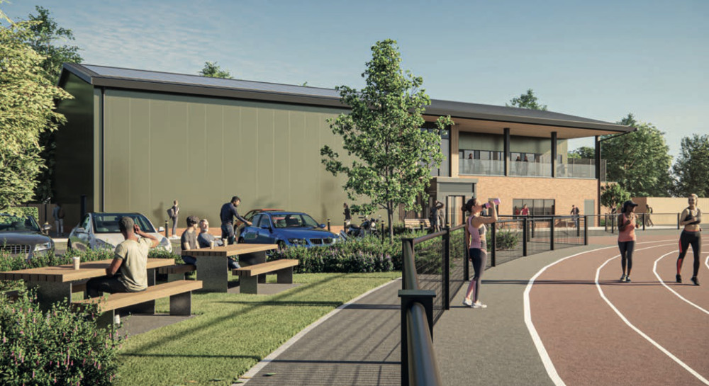 First glimpse at new athletics track as plans take major step forward