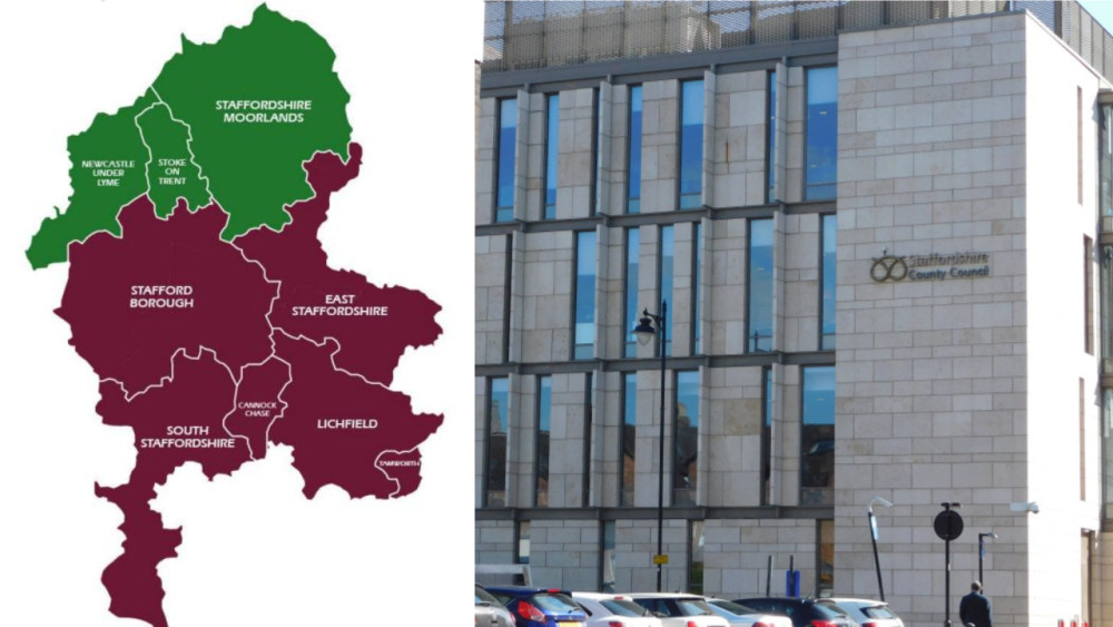 Government to review plans for new local councils Staffordshire