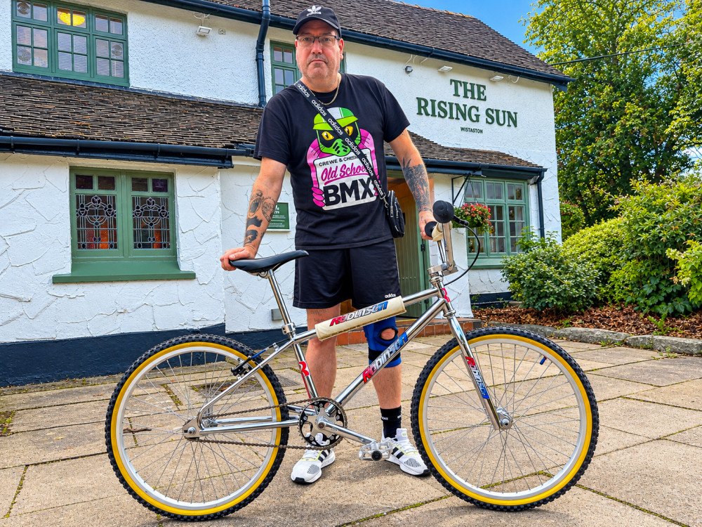 From Belong Crewe to Wetherspoon - old school BMX fans ride across town
