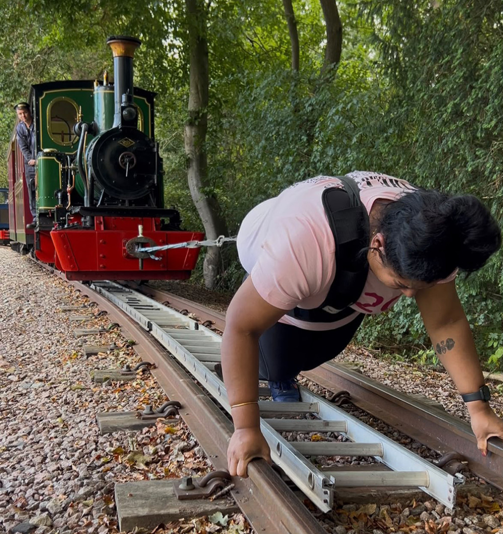 Kam completes strongwoman challenge and delivers boost for county chance charity
