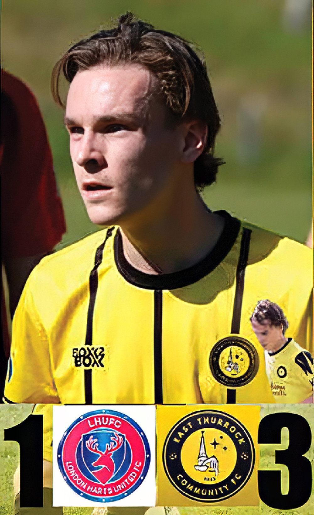 Lewis Rowe opened the scoring for Rocks in the second minute