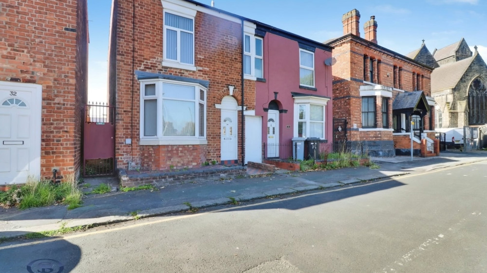 The three-bedroom, semi-detached house on St Pauls Street, Crewe (Photo: Stephenson Browne).