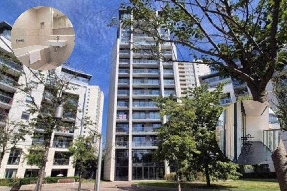 This week, we have looked at a 'genuinely spacious' one-bedroom apartment at Pump House Crescent, Brentford (Credit: David Hallas)