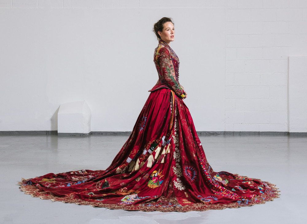 Shepton to host dress stitched by 380 people in 51 countries